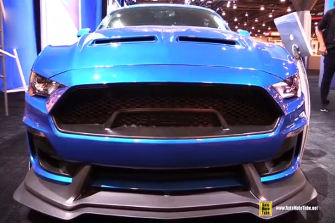 SEMA车展实拍 福特 Mustang Shelby Super Snake