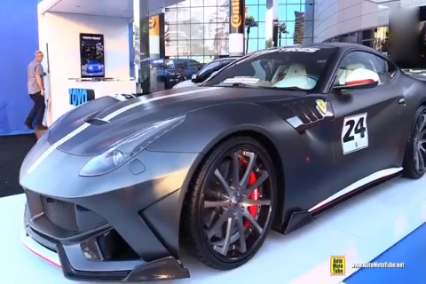SEMA车展实拍 法拉利 F12 Berlinetta by Creative Bespoke