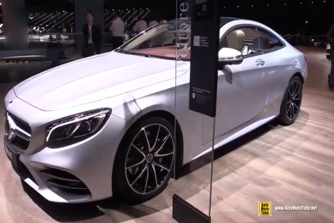 2017 法兰克福车展实拍 梅赛德斯-奔驰 S 450 4MATIC Coupé