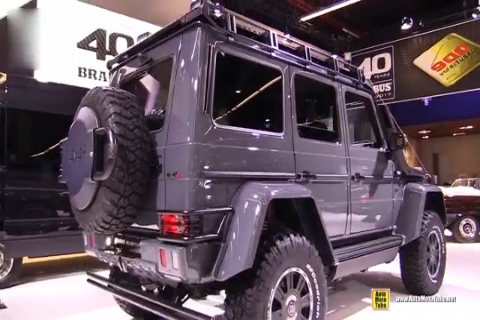 2017 法兰克福车展实拍 巴博斯 550 Adventure 4x42 Squared(1)