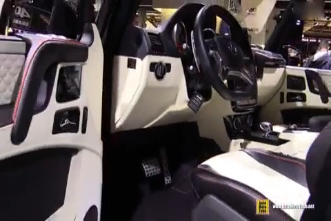 2017 法兰克福车展实拍 巴博斯 900 - M-AMG G 65 车型改装