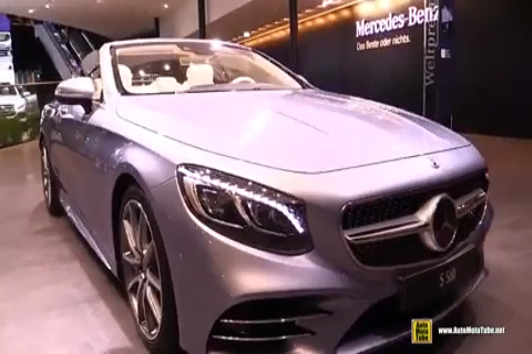 2017 法兰克福车展实拍 梅赛德斯-奔驰 S 560 Cabriolet
