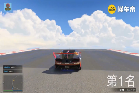 GTA5：超级跑车在十万米高空上飙车究竟有多恐怖