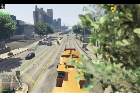 GTA5：这卡车后边拉的是什么？感觉好厉害啊！
