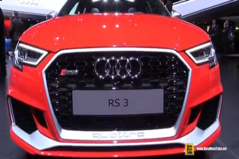 2017 日内瓦车展实拍 奥迪 RS3 Sportback