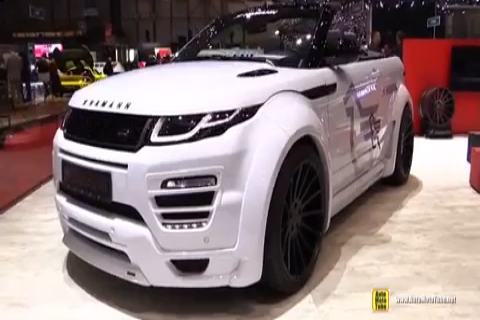 日内瓦车展实拍 Hamann-路虎 揽胜 Evoque Convertible 车型改装