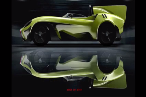 2018新能源迪拜电动跑车Design-X1发布图，酷爆全网的外观！