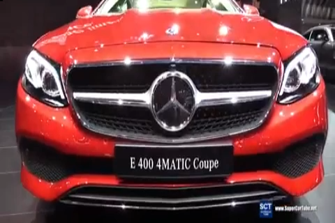 底特律车展实拍 Mercedes-Benz E 400 4MATIC Coupé