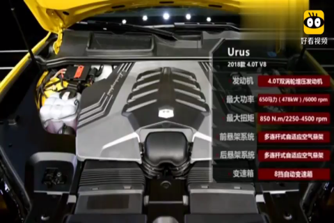 兰博基尼首款SUV车型_Urus_18款4_0T_V8