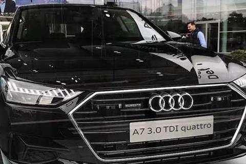 首台19款奥迪A7到店，颜值逆天奢华程度不输奔驰S级，仅售50万