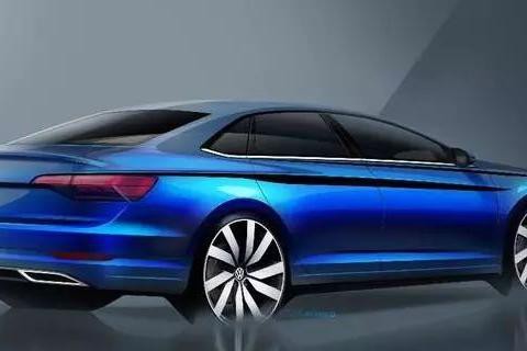 全新捷达在路试了，新车比老款改变的太大了，太漂亮了