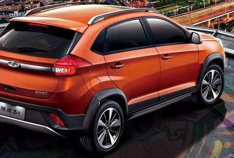 奇瑞2018款瑞虎3X正式上市, 自动挡SUV不到6万