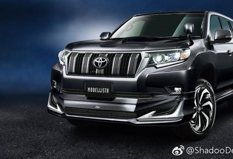 日本modellista原装原漆 丰田新款普拉多 包围装饰套件