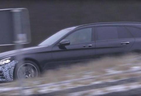 奔驰全新AMG C级旅行版谍照 或命名C53