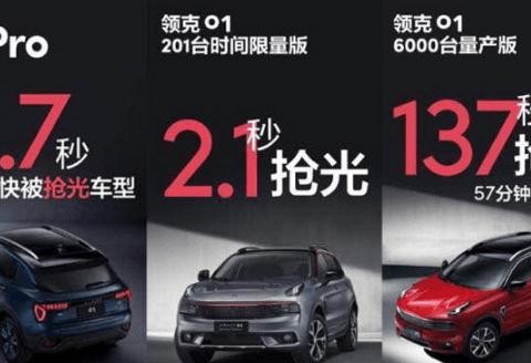 领克01之前搞饥饿营销 网友曝光: 如今大批新车卖不出去了
