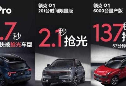 领克01之前搞饥饿营销 网友曝光: 如今大批新车卖不出去了