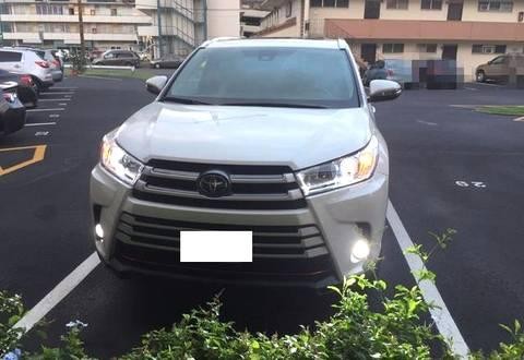 街头实拍2018款丰田汉兰达，比大众途昂还霸气，本田冠道难卖了