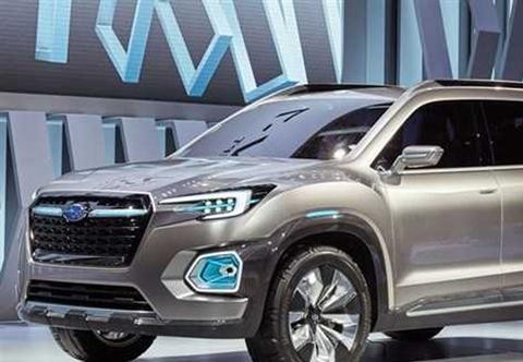 汉兰达终结者! 斯巴鲁爆全新七座, 比途昂上档次, 配四驱仅26万