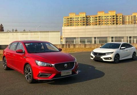 名爵6: 不好意思, 6秒破百真的能让思域闻风丧胆