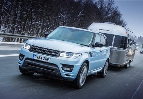 17款路虎揽胜运动版2.0T柴油版 天津港65万开回家