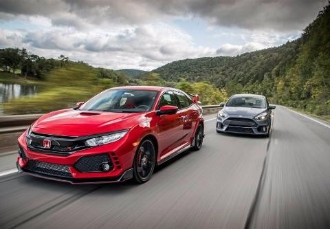 前驱不死 小钢炮思域Type R VS 福克斯RS