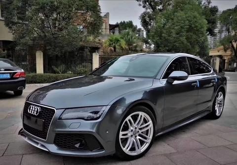 实测奥迪rs7, 70万的价格200万的做工！