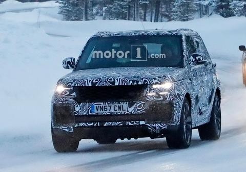 路虎揽胜Coupe测试谍照曝光 预计2019年发布