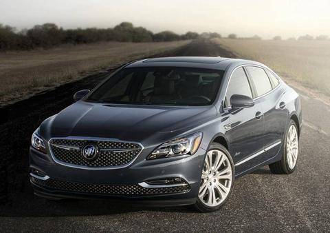 2018款别克君越艾文莉版本 在美以45795美元起售