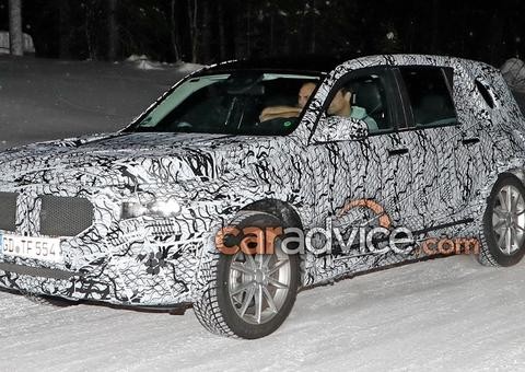 奔驰GLB谍照首次曝光 基于MFA2平台打造