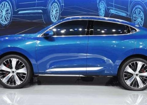 哈佛新车宝马设计师亲自设计, 外观酷似宝马X6, 混合动力系统