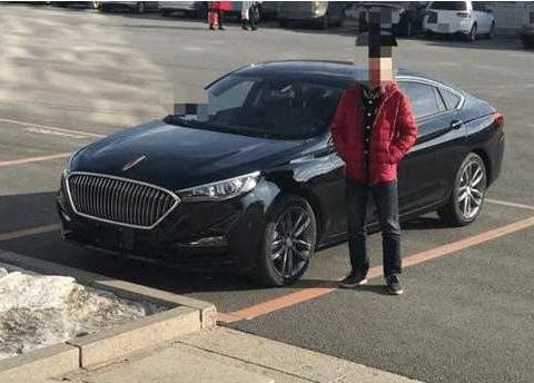 全国首位红旗H5车主现身, 比宝马还霸气, 16万起, 还买什么迈腾?