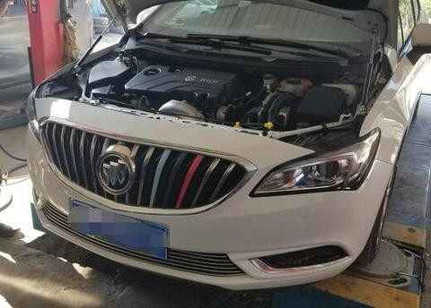 分享我的别克威朗白色，17款威朗改18款前脸完成，太帅了记得收藏