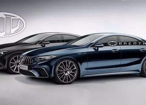 谁说不好看  奔驰CLS级AMG效果图曝光