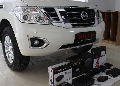 铁汉柔情 潍坊日产途乐音响改装 天成佳音汽车影音