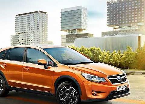 感受老款斯巴鲁XV 2.0的外形设计