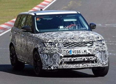 外观小幅调整 新款揽胜运动版SVR新谍照