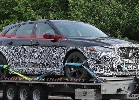 对标奥迪Q7 捷豹首款7座SUV效果图