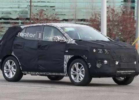 全新别克昂科拉测试谍照曝光 外观更硬朗/明年上半年亮相