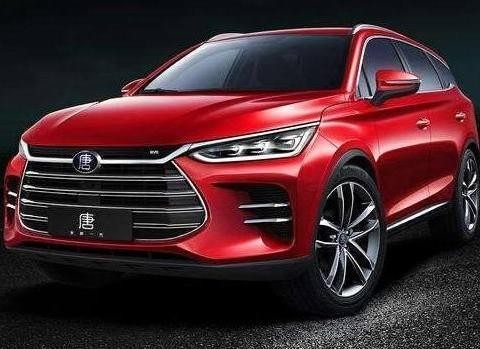 比亚迪唐来势汹汹，比VV7漂亮10倍,4.5秒破百还买什么哈弗吉利？