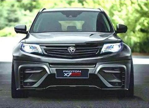 首款SUV宝腾X7，4排气管帅炸，已赛过博越，颜值设计独特！