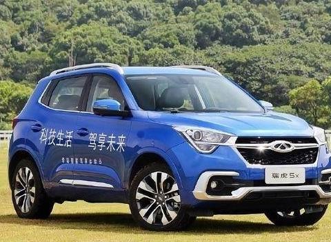 奇瑞瑞虎5x正式上市, 配全景天窗, 售价7.99-11.09万