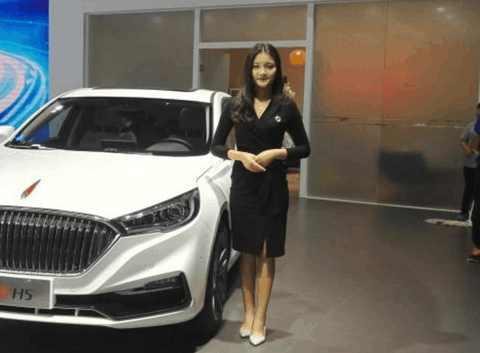 2017广州车展 红旗H5正式装车 1.8T6AT起售不足16万