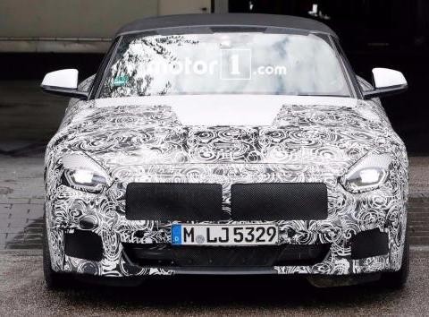 宝马Z4量产版灯组曝光 延续概念车设计