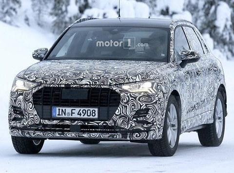 全新奥迪Q3路试谍照曝光 将于今年亮相