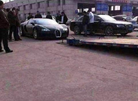 中国第一辆4千万布加迪，光钻孔挂牌就要30万，车牌号令人称赞