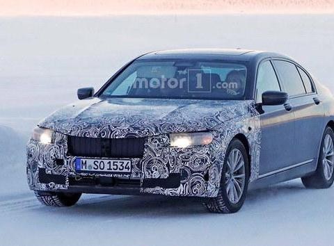 宝马7系路试谍照曝光 或于2019年末亮相