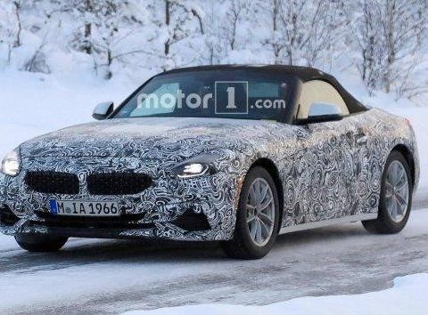 宝马Z4测试谍照再曝光 年内正式亮相！