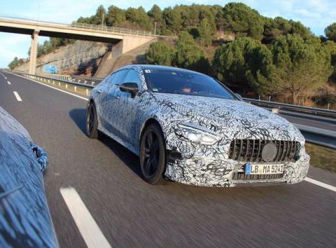 奔驰AMG GT四门版谍照 日内瓦车展亮相