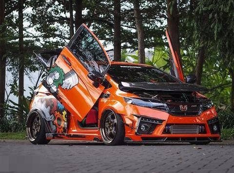 这辆飞度GK5实在“泰毒”为了解毒，只能以毒攻毒