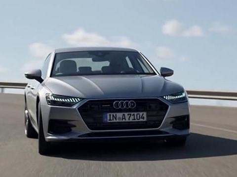 全球首辆全新奥迪A7挂牌上路，颜值逆天科技感爆棚，仅售60万